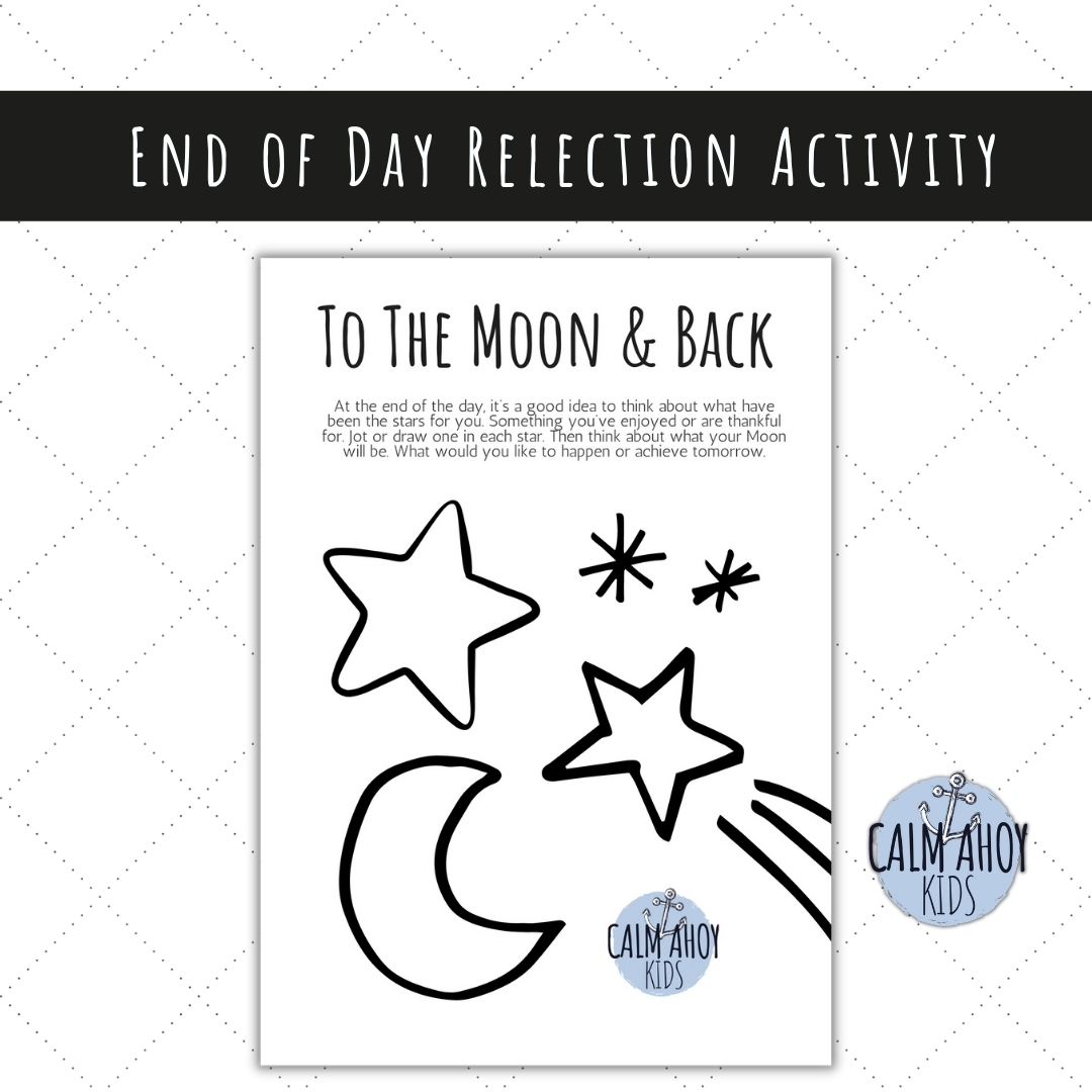 Kids End of Day Reflection {Free Printable}